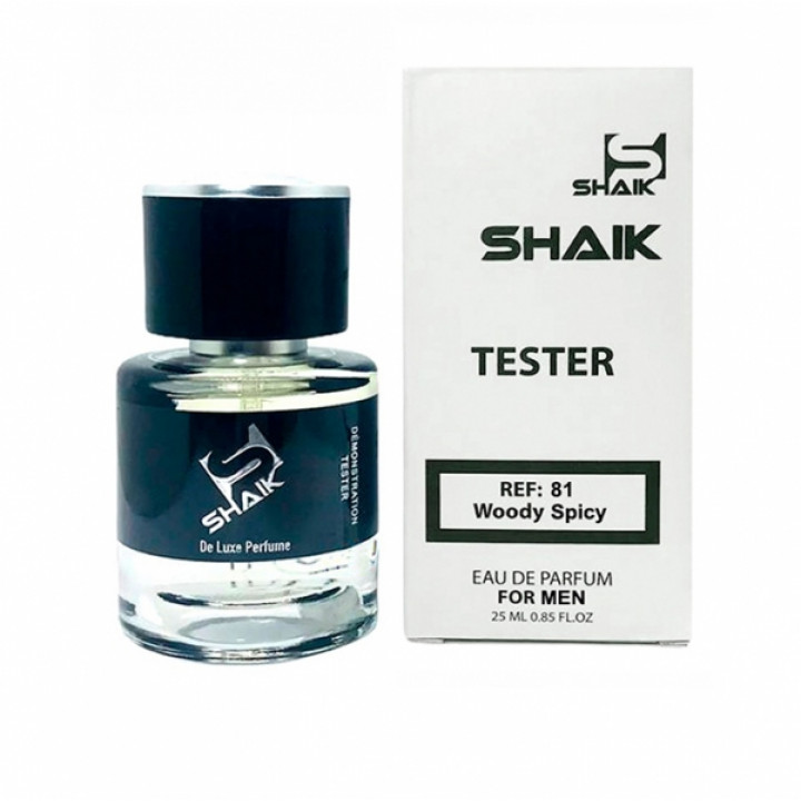 ТЕСТЕР SHAIK № 81 (HUGO BOSS №6) M 25 ML